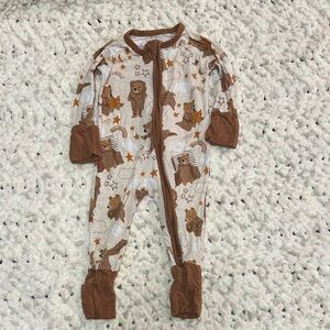 Little Sleepies Beary Sleepy Zippie